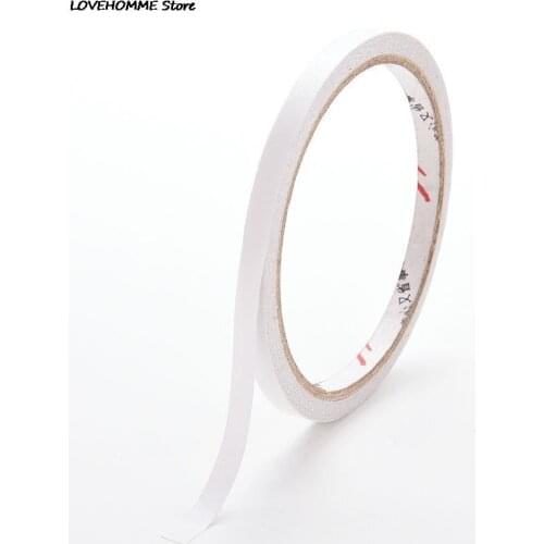 1 Roll 6mm x 9m High Quality Strong Adhesive Double Sided Tape Sticker For Office Stationery
