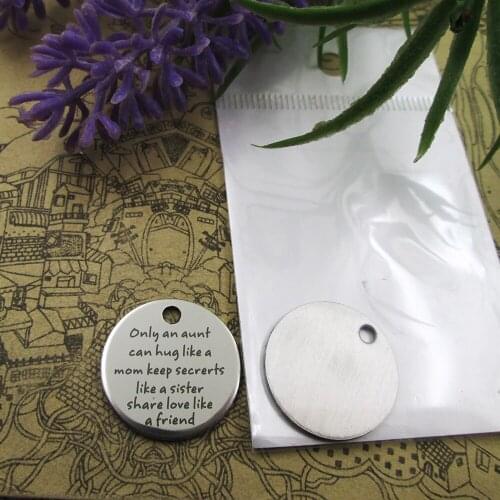 10pcs--"Ride safe handsome I love you"stainless steel charms 5 styles for choosing DIY Charms for necklace bracelets