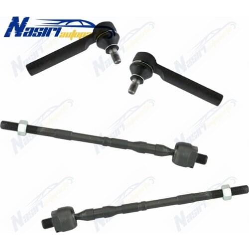 4 Pcs Inner & Outer Tie Rod Ends Set For Subaru Forester Impreza Legacy Outback 2003 2004 2005 2006 2007 2008 2009 2010-2014