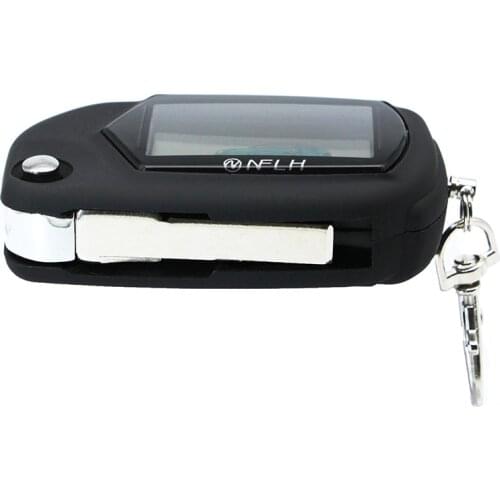 A61 uncut case with A61 key fob keychain remote controller for starline A61 two way auto car alarm free shipping