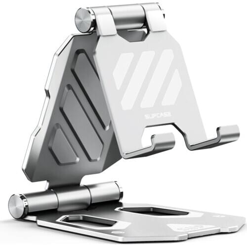 Aluminum Tablet Stand Mobile Phone Desk Stand Holder SUPCASE Universal Folding Adjustable Mount Holder For Phone iPad 4-8" inch