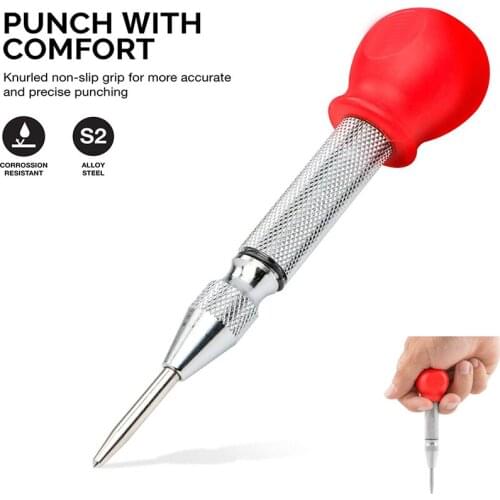 Automatic Punching Drill Center Punching Drill Bit Tool Breaking Device Positioner Semi-automatic Window Breaking Device