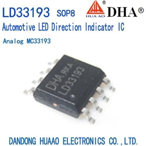 LD33193 MC33193 Automotive Car LED Direction Indicator Flasher Relay ASIC SOP8