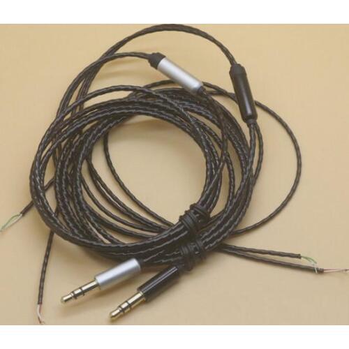 Diy earphone wire silver plated cable