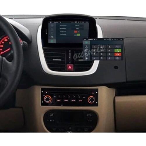 For Peugeot 207 2007-2014 PX6 Android 10.0 4GB+64GB GPS Navigation Auto Audio Stereo Radio Player Recorder Head Unit DSP Carplay