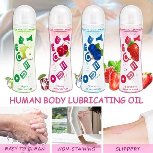 Females Personal Lubricant Oil Fruit Flavoured Smooth Comfortable Safe Easy to Clean Long Lasting for Women Couples Sex Oil