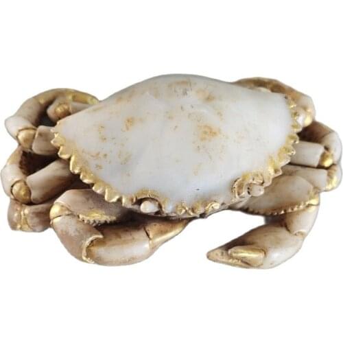 Chinas Old White Jade Carved Jade Crab