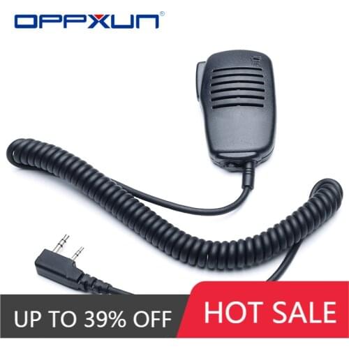 Mini Microphone PTT Speaker Mic for Kenwood BAOFENG UV5R 888S A52 PUXING WOUXUN