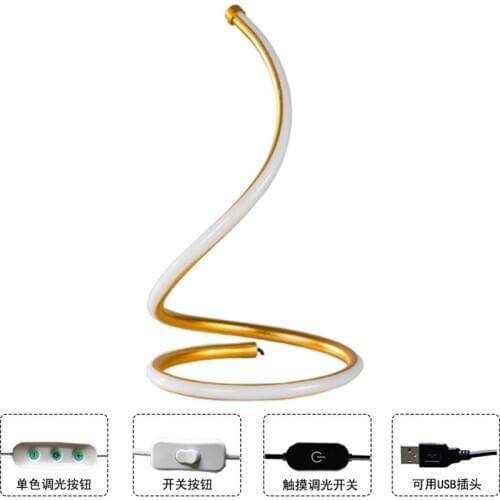 Dormitory type of modern college students study desk lamp LED the desk lamp that shield an eye to read small desk lamp