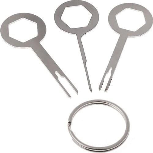 2021 New 3xCar Plug Terminal Removal Tool Picker Harness Wiring Crimp Connector Extractor