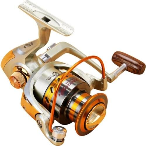 2021 New Series The Spool Fishing Coil 5.5:1 12 Bearing Balls Distant Wheel Metal Spinning Fishing Reel Fishing Wheel Rotate