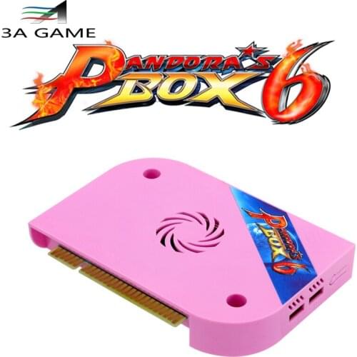 NEW ARRIVAL Pandora Box 6 1300 in 1 arcade Version CGA&HDMI&VGA Output Game Board For Arcade Machine Pandoras box 6