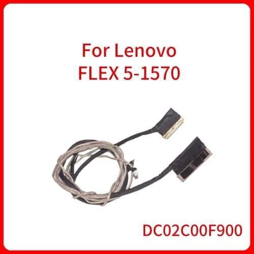 Original LCD Cable LCD Display Video Screen Flex Cable For Lenovo FLEX 5-1570 LCD Display Cable UHD 81CA000BUS DC02C00F900