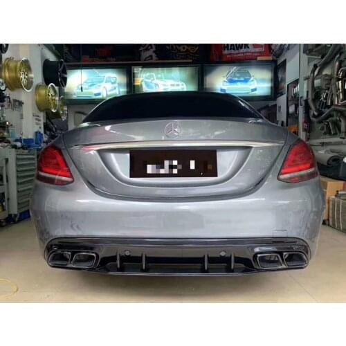 Suitable for 19 Lip and Tail Throat Kits Mercedes Benz C-class c Coupe