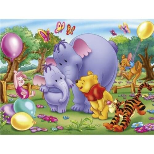 Disney Winnie The Pooh Posters and Prints Canvas Painting Wall Art Room Decor Pictures Living Children Home Decoration Gift