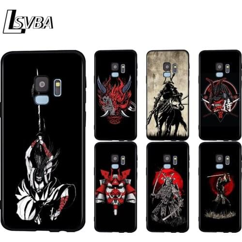 Silicone Cover Japanese Samurai For Samsung Galaxy A9 A8 A7 A6 A6S A8S Plus A5 A3 Star 2018 2017 2016 Phone Case