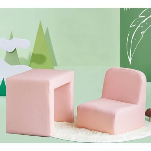 Стулья для кухни Children Sofa Chair Bench Combination Baby Cartoon Meal Boys And Girls Kindergarten Multifunctional Chairs Seat