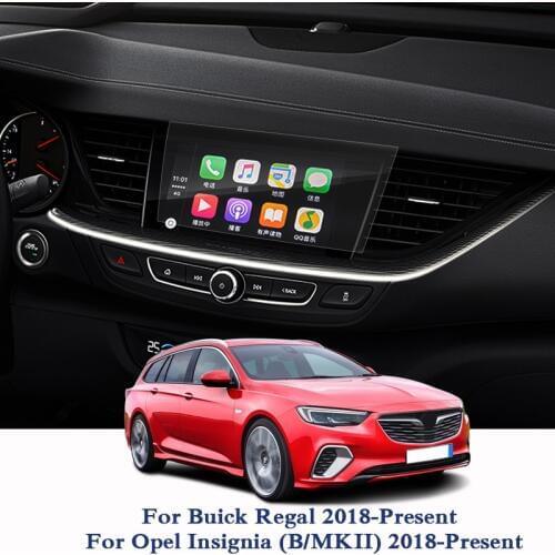 For Buick Regal Opel Insignia(B/MKII) 2018 2019 GPS Navigation Screen Glass Protective Film Dashboard Display Protective Film