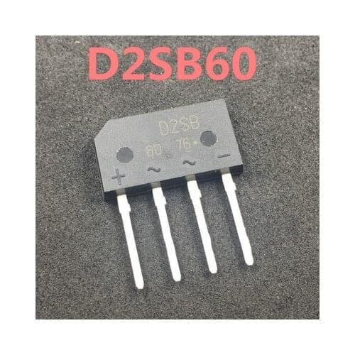 10pcs D2SB60 ZIP-4 D2SBA60 ZIP D2SB 60