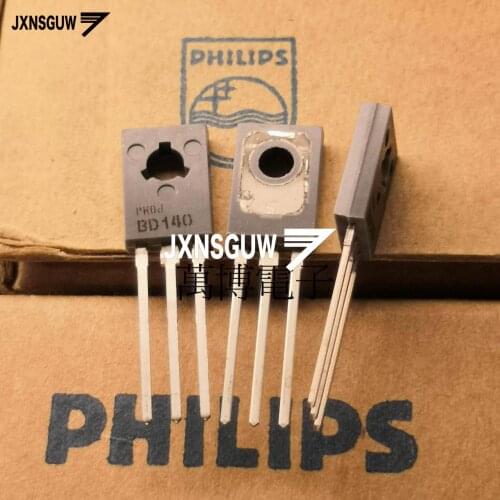 10PCS Original PH BD140 TO-126 transisitor 140 Audio power amplifier BD140 PHI Audio triode Red copper pins Out of print grey