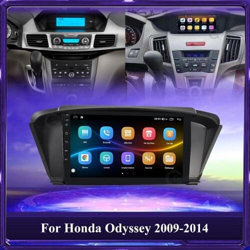 360 camera Car 2 Din Radio Touch Screen GPS Navigation For Honda Odyssey 2009-2014 Autoradio Stereo Receiver Multimedia Player