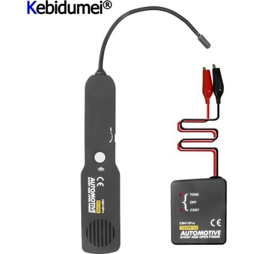 Car Tester Open Finder Circuit Short Repair Tool Tester Cable Wire Diagnose Tracer Automotive Tone Line Finder Circuit Detector
