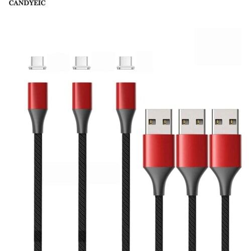 CANDYEIC Mobile Phone Chargers Magnetic Cable for Samsung Galaxy S11e S11 Plus Cable Type C Magnetic Charger