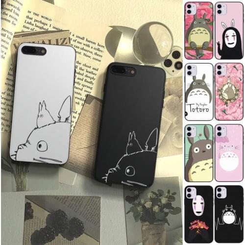 Studio Ghibli Totoro Silicone Phone Case Fundas Shell Cover For Samsung A51 A52 A71 A72 A80 A91 A20E A32 A31 A21 A11