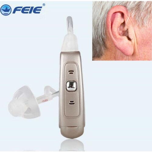 Digital Hearing Aid Hearing Amplifier Auditory Microphone Amplifier To Severe Deaf Eldery Hearing RIC MY-19S Free Shipping