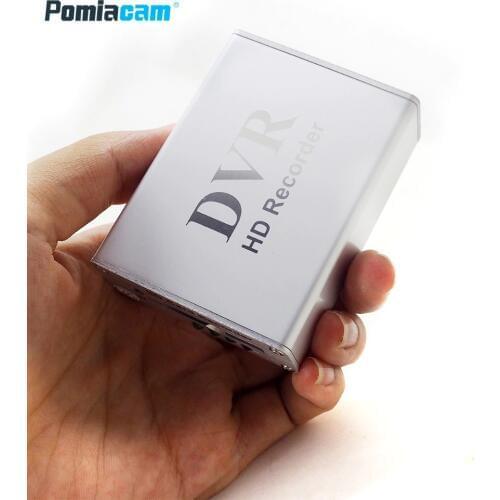 D1(704*576) resolution Mini DVR 1CH CCTV Car DVR P2P Video Surveillance DVR Recorder For CVBS Camera Support TF Card