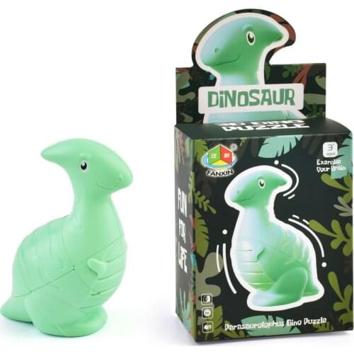 Dinosaur Special Shape Second Order Magic Cube Creative Puzzle Fun Toy for Children