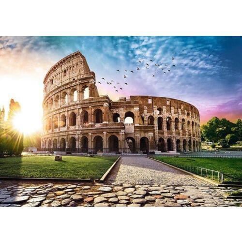 DIY 5D Diamond Mosaic Kits Diamond Painting "Rome Colosseum" Embroidery Cross Stitch European Style Castle Building