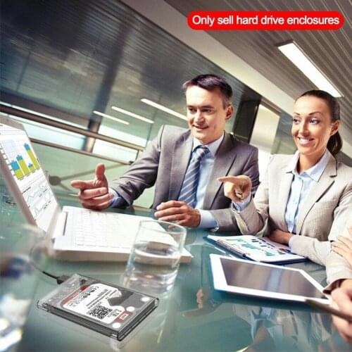 USB3.0/2.0 HDD Enclosure 2.5inch Serial Port SATA SSD Case Drive transparent Mobile External Support Case HDD 2TB Hard X5L3