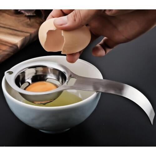 Stainless Steel Kitchen Egg Yolk White Separator Divider Baking Cooking Tool Separator Divider Baking Cooking Tool