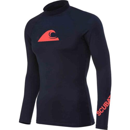 Swimming T-shirt Swimsuit Men UV Protection Beach Rash Guard Swimwear Diving Rashguard Long Sleeve Surfing Swimsuit Surf T-shirt