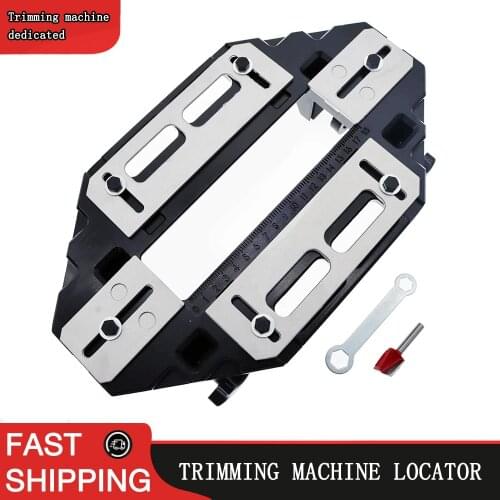 Wooden door hinge bolt hole opener multifunctional drilling and washing solid wood door professional slotting guide plate