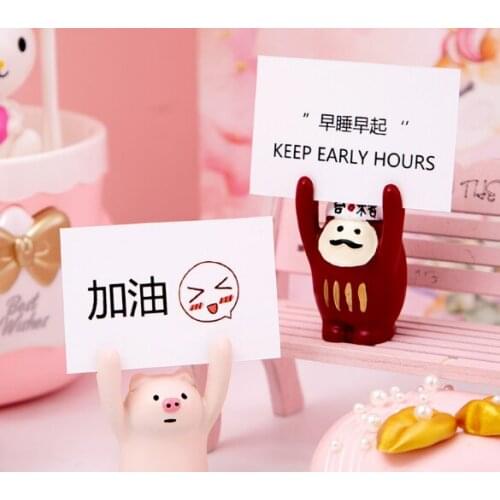 Desk cartoon Christmas postcard card office graduation decoration happiness small objects ornaments J05