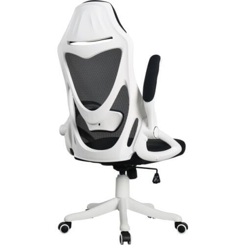 Simple Style Rotated E-sports Gaming Chair Lifted Reclining Office Chair Adjustable Multi-function Nylon Feet Computer Chair