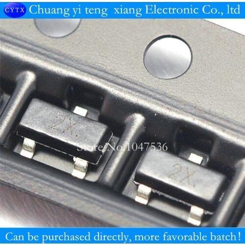 SMD triode MMBT4401 2 x 0.6 A/v 40 SOT23 NPN (100PCS/lot)