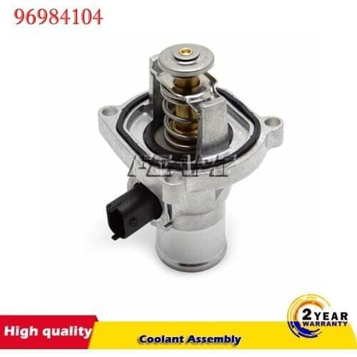 Engine Thermostat & Coolant Assembly For Cruze Aveo Orlando Trax Fiat Croma Vauxhall Opel Astra Zafira Vectra 96984104 55578419