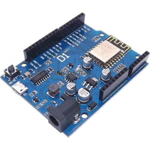WeMos D1 CH340 CH340G WiFi Development Board ESP8266 ESP-12F ESP-12E Module for arduino IDE UNO R3 Micro USB ONE 3.3v 5v 1A