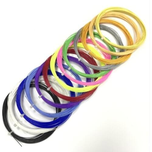 1Pcs Badminton String Line Badminton Training Racket String Multicolor Badminton Racquet Line 0.7MM*10M