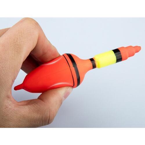 5PCS Fishing Float Plastic Fishing Buoy Floating Tube Fishing Bobber Carp Fishing Tackle Accessories