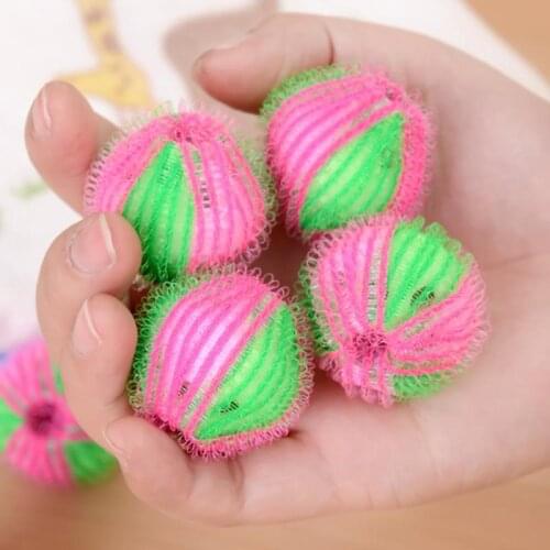 6Pcs/set Washing Ball Reusable Clean Tools Washing Machine Balls Decontamination Plastic Laundry Balls Household Bathroom Ball