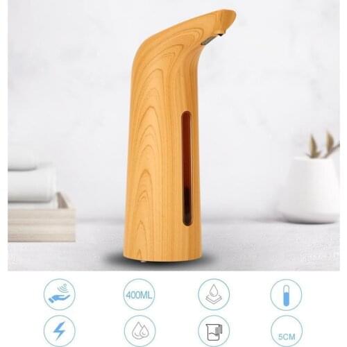 Battery Operated Automatic Liquid Soap Dispenser 400ml Bathroom Toilet Kitchen