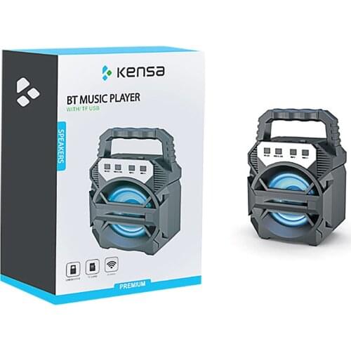 K-245 Bluetooth Speaker Wireless Bass Column Outdoor USB Speakers Loudspeaker