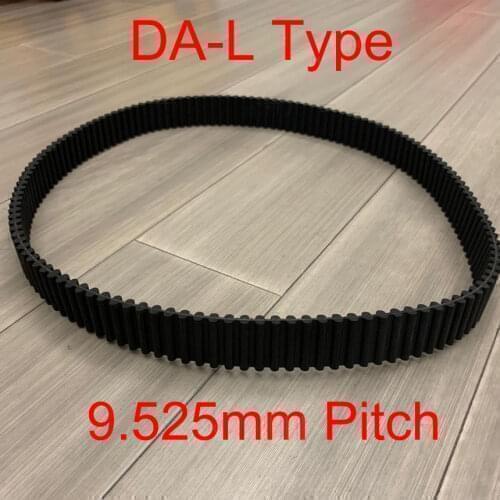 D-345L D-352L D-355L 184 188 190 T Double Side Tooth 12.7mm 20mm 25mm 38mm Width 9.525mm Pitch Cogged Synchronous Timing Belt
