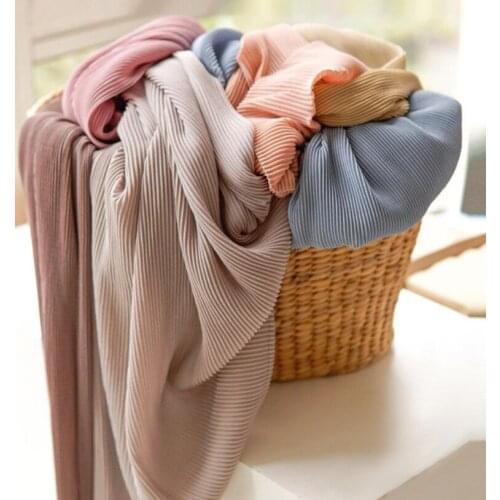 Good stitching stitch plain high quality premium heavy Chiffon hijab scarf Malaysian Womens scarves hijabs long shawl shawls