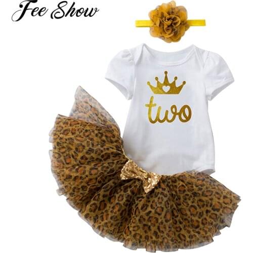 Baby Girl Romper My First Birthday 1st 2nd Infant Girls Cake Smash Sets Newborn Baby Clothes Cute Jumpsuits Summer Girls Outfit