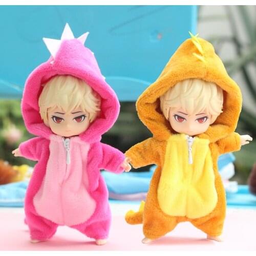 Ob11 doll clothes GSC dinosaur onesie pajamas ymy body molly 1/12 BJD doll clothes doll accessories